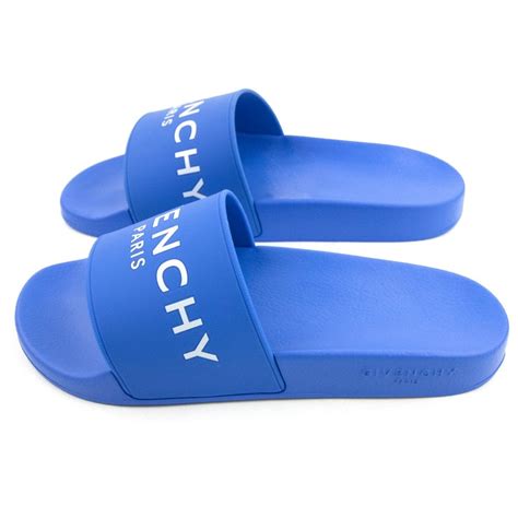 givenchy fur slides blue|Givenchy sandals size 35.